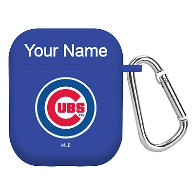 Chicago Cubs Personalized Silicone AirPods Case Cover