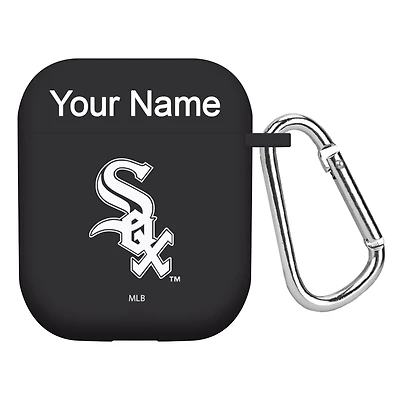 Chicago White Sox Personalized Silicone AirPods Case Cover