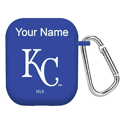 Kansas City Royals Personalized Silicone AirPods Case Cover