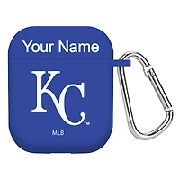 Kansas City Royals Personalized Silicone AirPods Case Cover