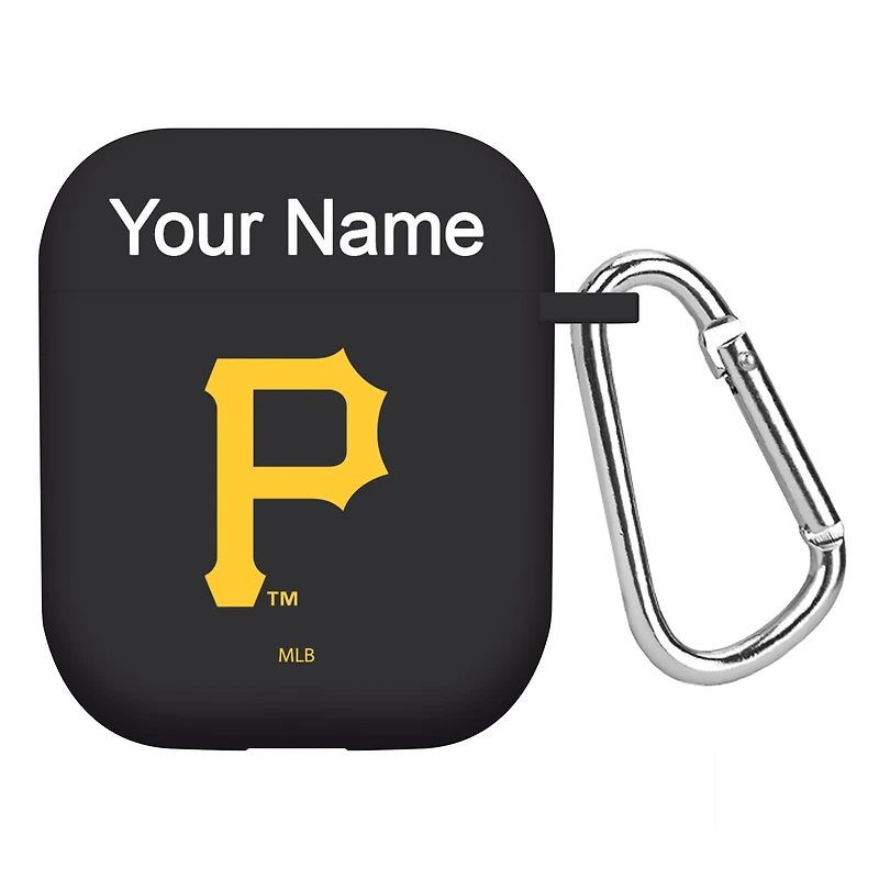 Pittsburgh Pirates Personalized Silicone AirPods Case Cover