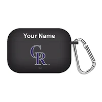 Colorado Rockies Personalized Silicone AirPods Pro Case Cover