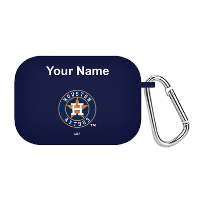 Houston Astros Personalized Silicone AirPods Pro Case Cover