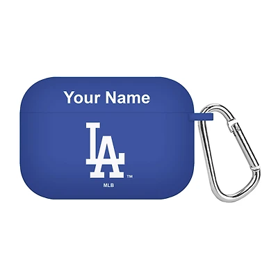Los Angeles Dodgers Personalized Silicone AirPods Pro Case Cover