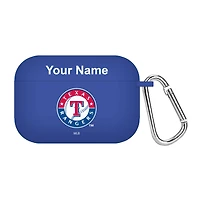 Texas Rangers Personalized Silicone AirPods Pro Case Cover