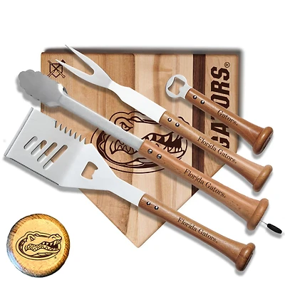 Baseball BBQ Florida Gators 12" Grand Slam Combo Set