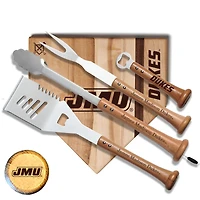 Baseball BBQ  James Madison Dukes 12" Grand Slam Combo Set