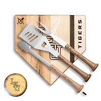 Baseball BBQ  LSU Tigers 12" Silver Slugger Combo Set