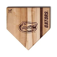 Baseball BBQ  Florida Gators 12" x 12" Home Plate Cutting Board