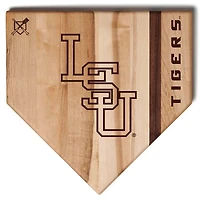 Baseball BBQ  LSU Tigers 17" x 17" Home Plate Cutting Board
