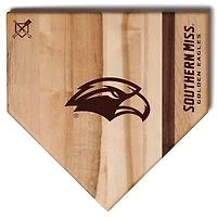 Baseball BBQ  Southern Miss Golden Eagles 17" x 17" Home Plate Cutting Board