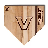 Baseball BBQ  Vanderbilt Commodores 17" x 17" Home Plate Cutting Board