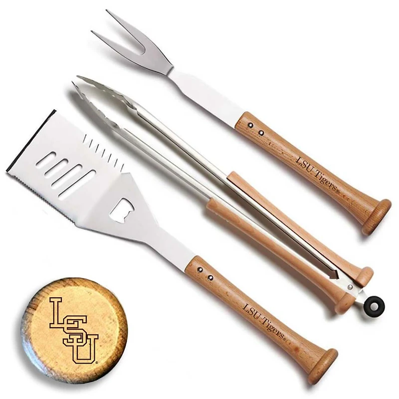 Baseball BBQ  LSU Tigers Triple Play Combo Set