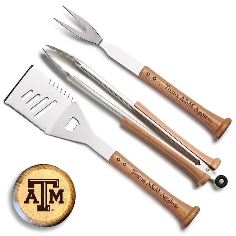 Baseball BBQ  Texas A&M Aggies Triple Play Combo Set