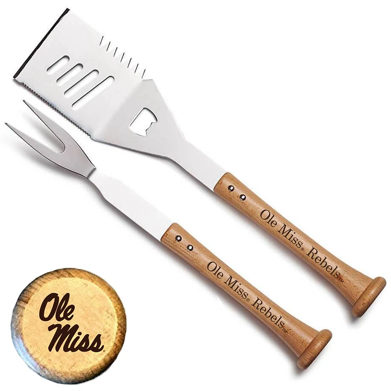 Baseball BBQ  Ole Miss Rebels Turn Two Combo Set