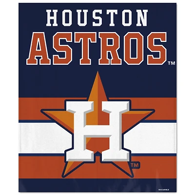 WinCraft Houston Astros Ultra Plush 50" x 60" Throw Blanket