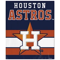 WinCraft Houston Astros Ultra Plush 50" x 60" Throw Blanket