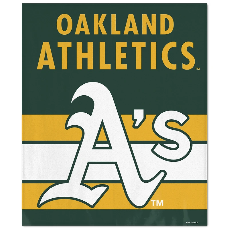 WinCraft Athletics Ultra Plush 50" x 60" Throw Blanket