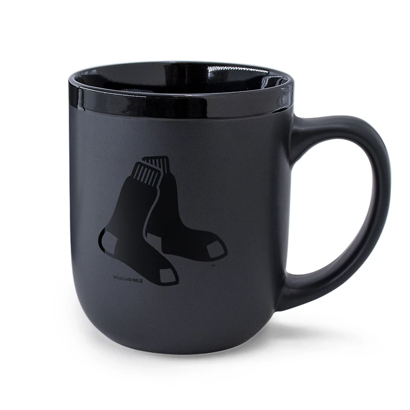 WinCraft Boston Red Sox 17oz. Black Tonal Ceramic Mug