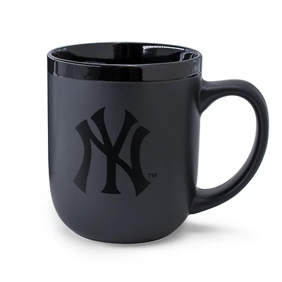 WinCraft New York Yankees 17oz. Black Tonal Ceramic Mug