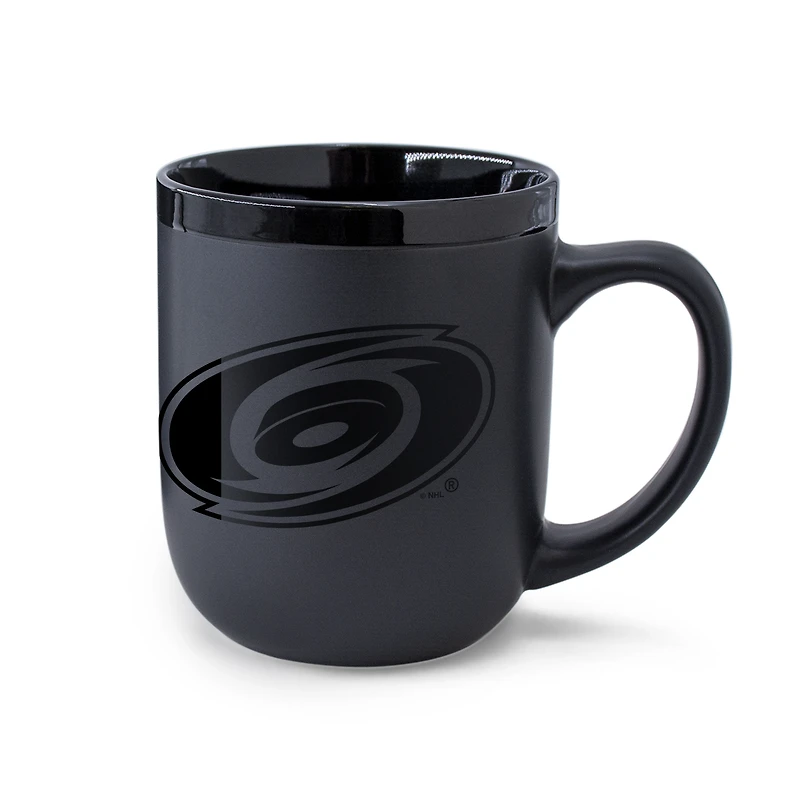 WinCraft Carolina Hurricanes 17oz. Black Tonal Ceramic Mug