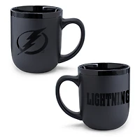 WinCraft Tampa Bay Lightning 17oz. Black Tonal Ceramic Mug