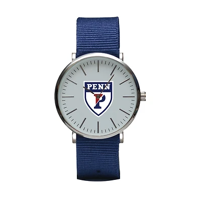 Navy Pennsylvania Quakers Stitch Nylon Strap Watch