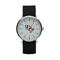 Black UCF Knights Stitch Nylon Strap Watch
