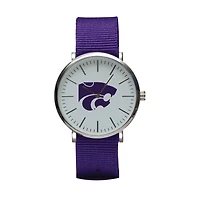 Purple Kansas State Wildcats Stitch Nylon Strap Watch