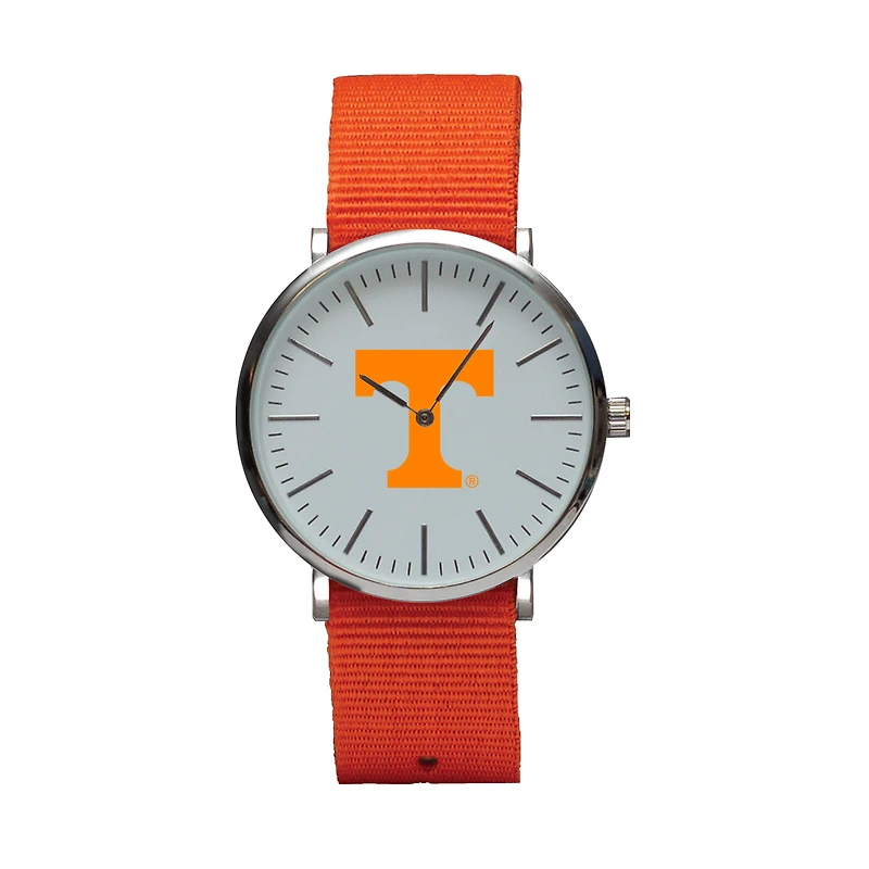 Orange Tennessee Volunteers Stitch Nylon Strap Watch