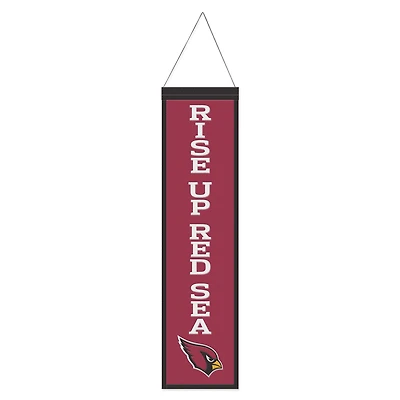 WinCraft Arizona Cardinals 8" x 32" Slogan Wool Banner