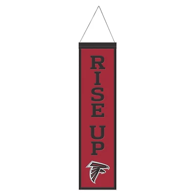WinCraft Atlanta Falcons 8" x 32" Slogan Wool Banner