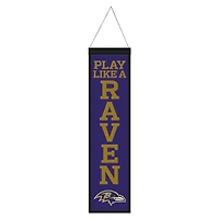 WinCraft Baltimore Ravens 8" x 32" Slogan Wool Banner