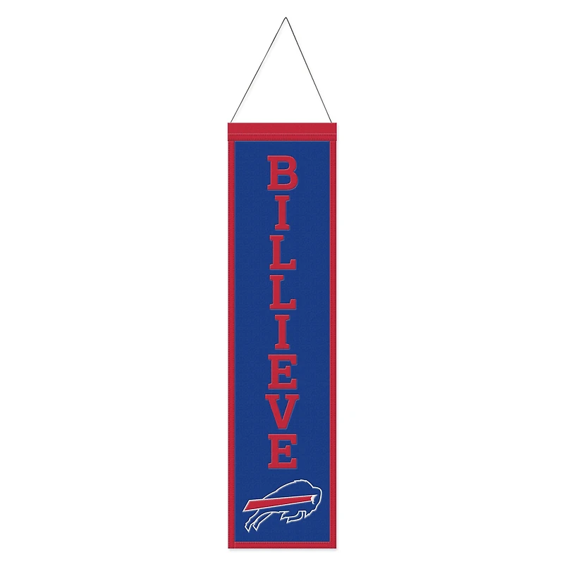 WinCraft Buffalo Bills 8" x 32" Slogan Wool Banner