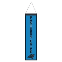 WinCraft Carolina Panthers 8" x 32" Slogan Wool Banner