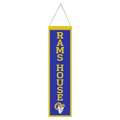 WinCraft Los Angeles Rams 8" x 32" Slogan Wool Banner