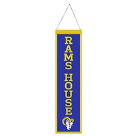 WinCraft Los Angeles Rams 8" x 32" Slogan Wool Banner