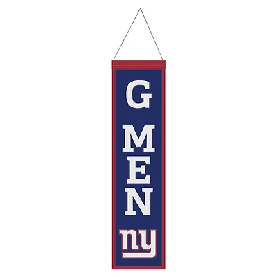 WinCraft New York Giants 8" x 32" Slogan Wool Banner