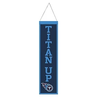 WinCraft Tennessee Titans 8" x 32" Slogan Wool Banner