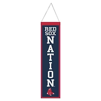 WinCraft Boston Red Sox 8" x 32" Slogan Wool Banner