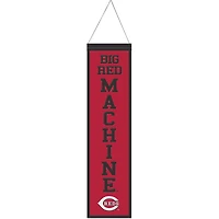 WinCraft Cincinnati Reds 8" x 32" Slogan Wool Banner