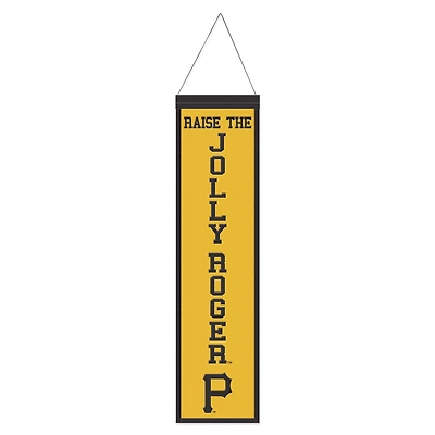 WinCraft Pittsburgh Pirates 8" x 32" Slogan Wool Banner