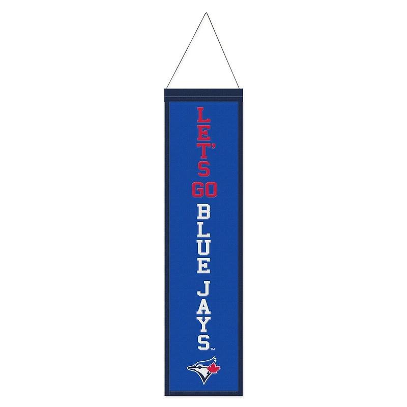 WinCraft Toronto Blue Jays 8" x 32" Slogan Wool Banner