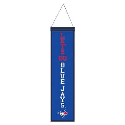 WinCraft Toronto Blue Jays 8" x 32" Slogan Wool Banner