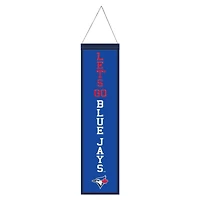 WinCraft Toronto Blue Jays 8" x 32" Slogan Wool Banner