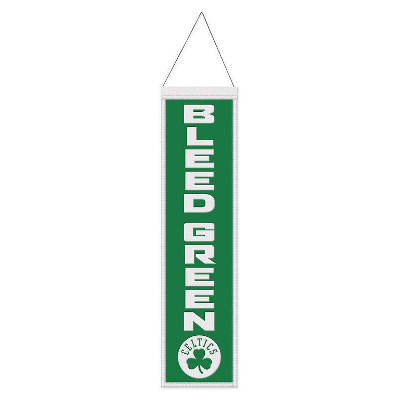 WinCraft Boston Celtics 8" x 32" Slogan Wool Banner