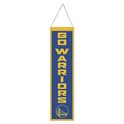WinCraft Golden State Warriors 8" x 32" Slogan Wool Banner