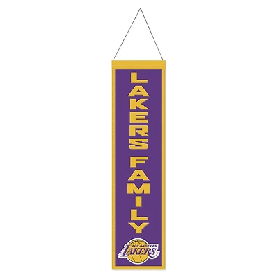 WinCraft Los Angeles Lakers 8" x 32" Slogan Wool Banner