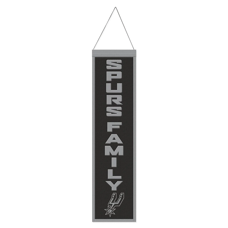WinCraft San Antonio Spurs 8" x 32" Slogan Wool Banner