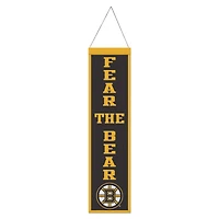WinCraft Boston Bruins 8" x 32" Slogan Wool Banner
